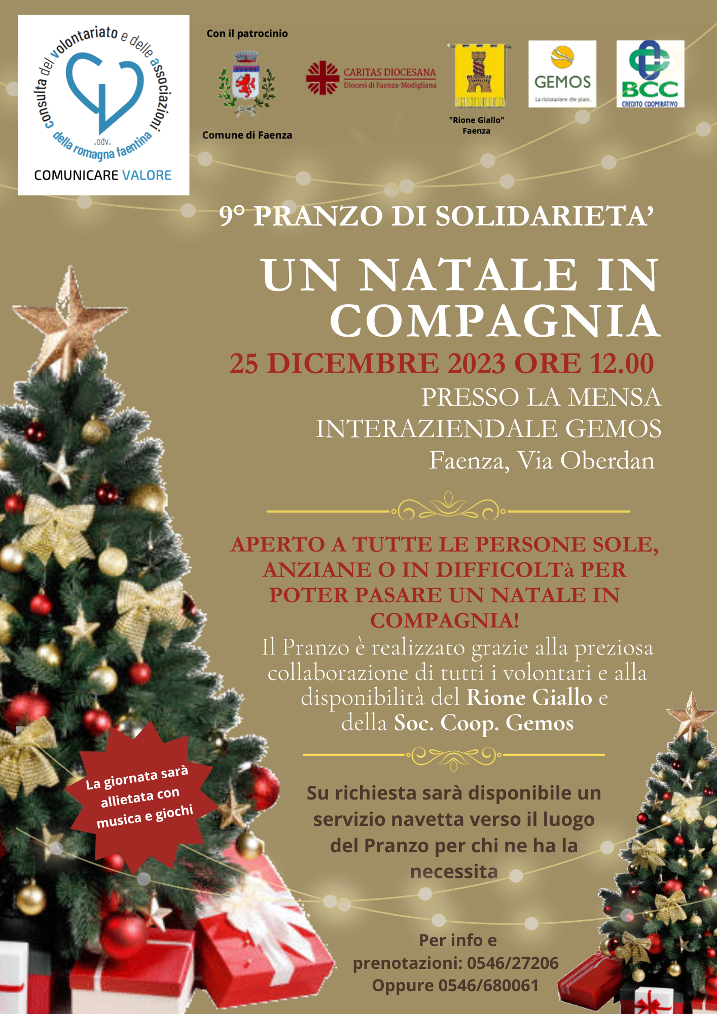 Pranzo di Natale 2023